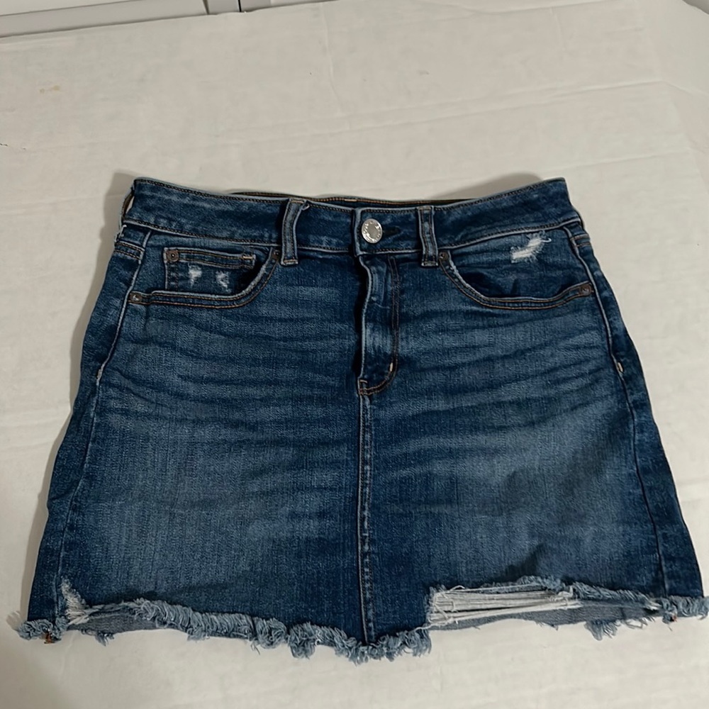 American Eagle Denim Mini Skirt